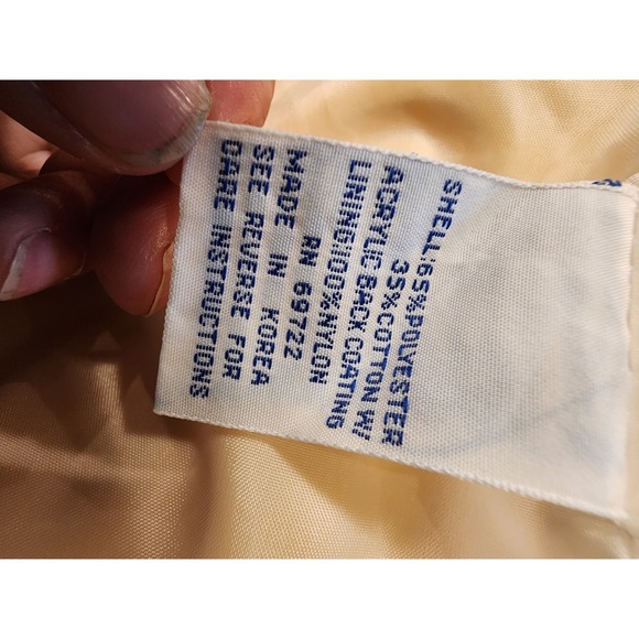 Vintage 80's Mighty Mac Jacket Windbreaker Fall Full Zip Mens Sz L - Picture 10 of 10